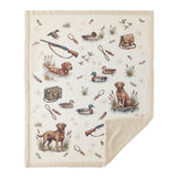Duck Camp Campfire Sherpa Throw