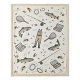 Angler Gear Campfire Sherpa Throw