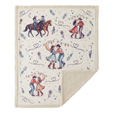 Rodeo Nights Campfire Sherpa Throw