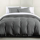 Hera Washed Linen Flange Bedding Set