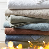 Stonewashed Cotton Gauze Quilt