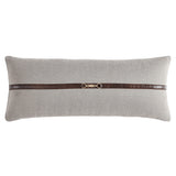 Herringbone Buckle Detailed Lumbar Pillow