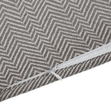 Herringbone Buckle Detailed Lumbar Pillow