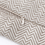 Herringbone Buckle Detailed Lumbar Pillow