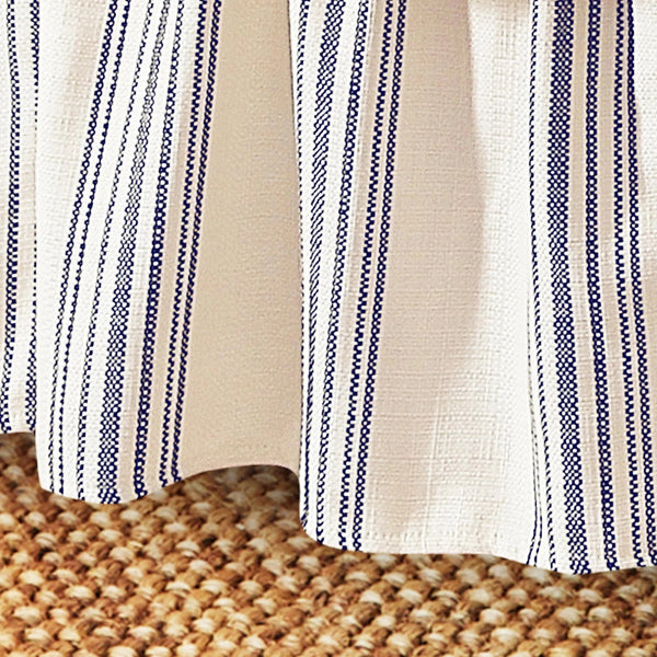 Prescott Stripe Bed Skirt, King