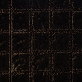 Stella Faux Silk Velvet Double Box Stitch Quilt Set