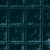 Stella Faux Silk Velvet Double Box Stitch Quilt Set