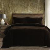 Stella Faux Silk Velvet Duvet Cover Set