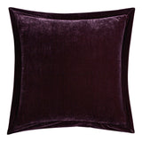 Stella Faux Silk Velvet Flanged Euro Sham