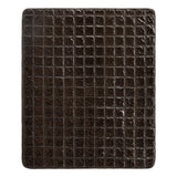 Stella Faux Silk Velvet Double Box Stitch Throw