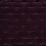 Stella Faux Silk Velvet Pintuck Quilt Swatch