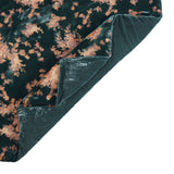 Josephine Burnout Faux Silk Velvet Flanged Throw