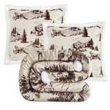 White Pine Campfire Sherpa Throw