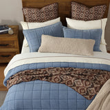 Stonewashed Denim Quilt Set
