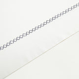 X Embroidery 350TC Cotton Sateen Sheet Set