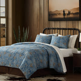Lee Western Washed Denim Bedding Set