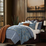 Lee Western Washed Denim Bedding Set