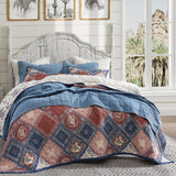 Patchwork Bandana Reversible Quilt Set