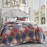 Patchwork Bandana Reversible Quilt Set