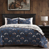 Saratoga Reversible Quilt Set