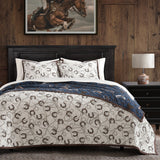 Saratoga Reversible Quilt Set