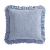Sadie Stonewashed Paisley Ruffled Euro Sham