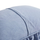 Sadie Stonewashed Paisley Ruffled Quilt Set