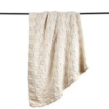 Chess Knit Throw