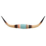 Longhorn Southwestern Wall Sculpture with Felt Wrap