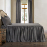 Luna Washed Linen Bedspread Set Bedspread