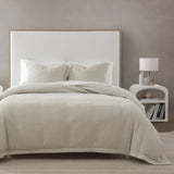 Stonewashed Cotton Waffle Weave Duvet Cover Duvet Cover