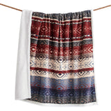 Home on the Range Aztec Campfire Sherpa Throw