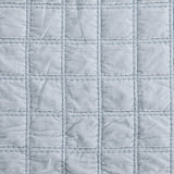 Stella Faux Silk Double Box Stitch Swatch Icy Blue