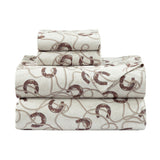 Pierre Horseshoes 350TC Sateen Sheet Set
