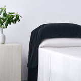 Stella Faux Silk Velvet Waterfall Pillowcase Set Pillow Shams & Euro Shams