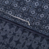 Indigo Reversible Quilt Set Quilt
