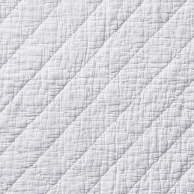 Stonewashed Cotton Gauze Quilt Set Quilt
