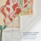 Rodeo Revival Campfire Sherpa Throw