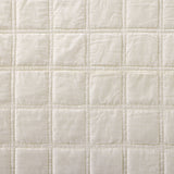 Stella Faux Silk Double Box Stitch Swatch Stone