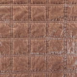 Stella Faux Silk Double Box Stitch Swatch Dusty Rose Swatch