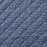 Stonewashed Cotton Gauze Fabric Swatch French Blue Swatch