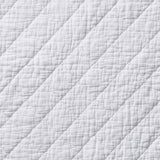 Stonewashed Cotton Gauze Fabric Swatch Vintage White Swatch