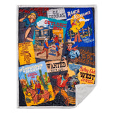 Bandits & Heroes Campfire Sherpa Throw Throw