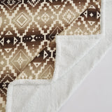 Chalet Campfire Sherpa Throw, 6 MOQ Throw