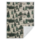 Joshua Campfire Sherpa Throw, 6 MOQ Throw