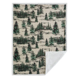 Joshua Campfire Sherpa Throw, 6 MOQ Throw