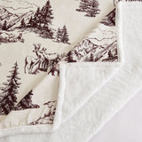 White Pine Campfire Sherpa Throw, 6 MOQ Throw