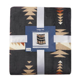 Yosemite Campfire Sherpa Throw, Black, 6 MOQ Throw
