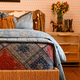 Western Suede Tassel Pillow