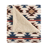 Mariella Chenille Teddy-Backed Throw